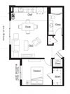 1 Bed 1 Bath